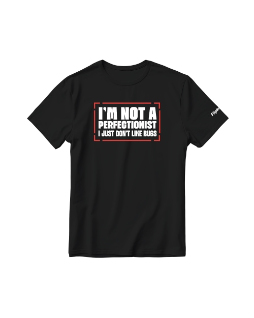 Perfectionist Round neck T-Shirt-Black